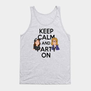 Keep Calm and Party On Tank Top